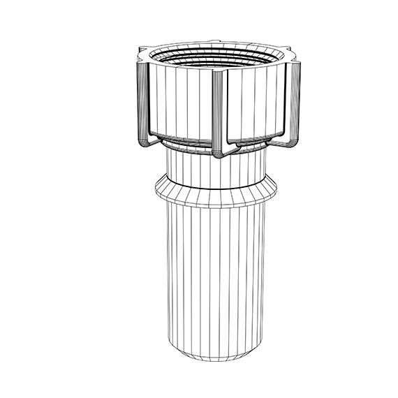 LoFlo Inline line drawing